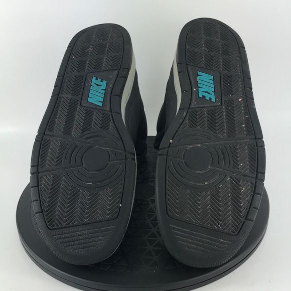 Nike Air Prestige 3 Gray/Blue Athletic High Top Shoes 407036-040 Men's Size 10 - Picture 10 of 12